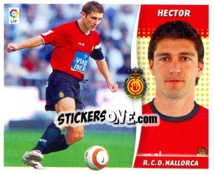 Sticker Héctor (Coloca) - Liga Spagnola 2006-2007 n. 349 - Colecciones ESTE