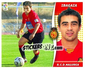 Sticker Ibagaza (Coloca) - Liga Spagnola 2006-2007 n. 350 - Colecciones ESTE