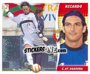 Sticker Ricardo - Liga Spagnola 2006-2007 n. 363 - Colecciones ESTE