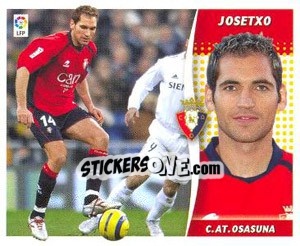 Sticker Josetxo - Liga Spagnola 2006-2007 - Colecciones ESTE