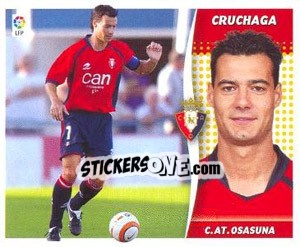 Cromo Cruchaga - Liga Spagnola 2006-2007 - Colecciones ESTE