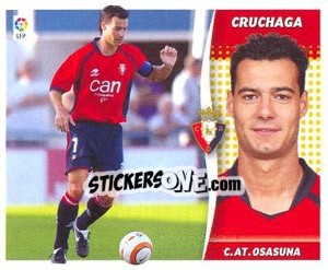 Sticker Cruchaga - Liga Spagnola 2006-2007 n. 368 - Colecciones ESTE