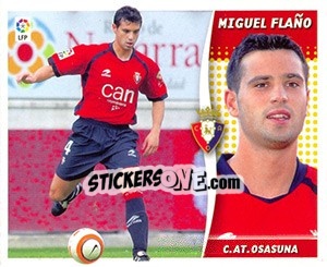 Sticker Miguel Flaño - Liga Spagnola 2006-2007 - Colecciones ESTE