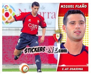 Sticker Miguel Flaño - Liga Spagnola 2006-2007 n. 369 - Colecciones ESTE