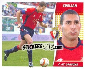 Sticker Cuellar - Liga Spagnola 2006-2007 n. 370 - Colecciones ESTE