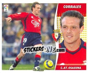 Sticker Corrales - Liga Spagnola 2006-2007 - Colecciones ESTE