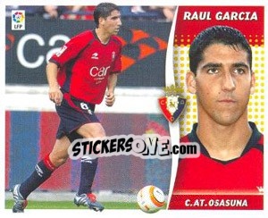 Sticker Raul Garcia - Liga Spagnola 2006-2007 n. 373 - Colecciones ESTE