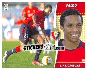 Sticker Valdo - Liga Spagnola 2006-2007 - Colecciones ESTE