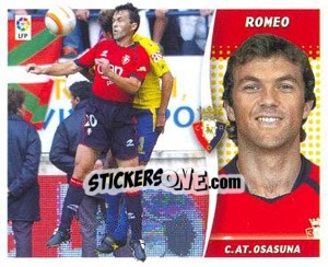 Sticker Romeo - Liga Spagnola 2006-2007 n. 381 - Colecciones ESTE