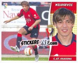 Cromo Milosevic - Liga Spagnola 2006-2007 - Colecciones ESTE