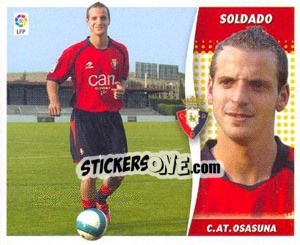 Sticker Soldado - Liga Spagnola 2006-2007 n. 383 - Colecciones ESTE