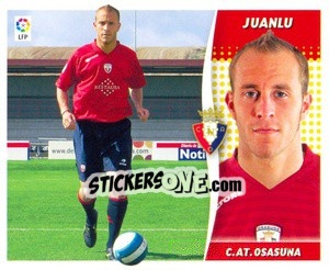 Sticker Juanlu (Coloca) - Liga Spagnola 2006-2007 n. 384 - Colecciones ESTE