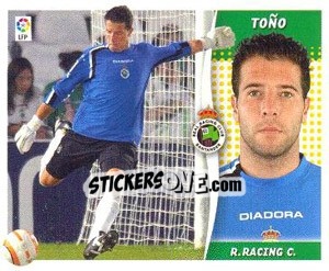Sticker Toño - Liga Spagnola 2006-2007 - Colecciones ESTE