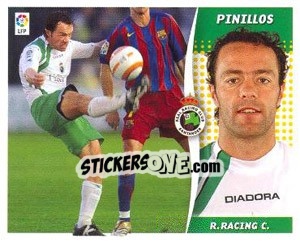Sticker Pinillos - Liga Spagnola 2006-2007 - Colecciones ESTE