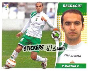 Cromo Regragui - Liga Spagnola 2006-2007 - Colecciones ESTE
