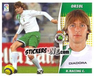 Sticker Oriol - Liga Spagnola 2006-2007 n. 398 - Colecciones ESTE