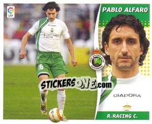 Sticker Pablo Alfaro - Liga Spagnola 2006-2007 n. 400 - Colecciones ESTE