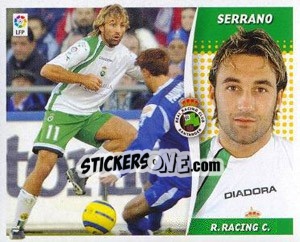 Sticker Serrano - Liga Spagnola 2006-2007 n. 409 - Colecciones ESTE