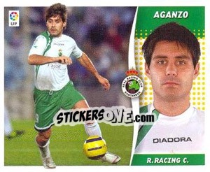 Cromo Aganzo - Liga Spagnola 2006-2007 - Colecciones ESTE