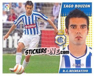 Cromo Iago Bouzon - Liga Spagnola 2006-2007 - Colecciones ESTE