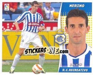 Cromo Merino - Liga Spagnola 2006-2007 - Colecciones ESTE