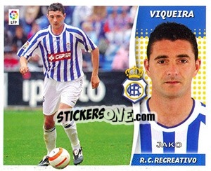Cromo Viqueira - Liga Spagnola 2006-2007 - Colecciones ESTE