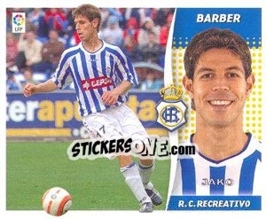 Sticker Barber - Liga Spagnola 2006-2007 - Colecciones ESTE