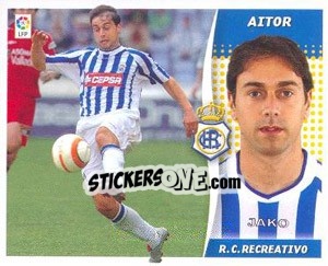 Sticker Aitor - Liga Spagnola 2006-2007 n. 437 - Colecciones ESTE