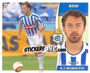 Sticker Rosu - Liga Spagnola 2006-2007 n. 439 - Colecciones ESTE
