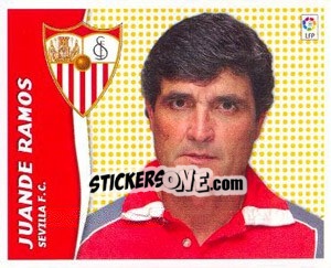 Cromo Juande Ramos (Entrenador) - Liga Spagnola 2006-2007 - Colecciones ESTE