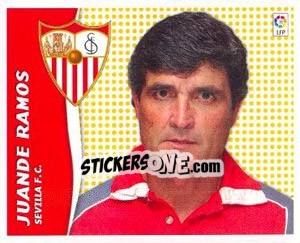 Sticker Juande Ramos (Entrenador) - Liga Spagnola 2006-2007 n. 452 - Colecciones ESTE