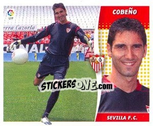 Sticker Cobeño - Liga Spagnola 2006-2007 n. 454 - Colecciones ESTE