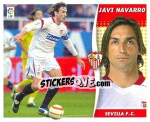 Cromo Javi Navarro - Liga Spagnola 2006-2007 - Colecciones ESTE
