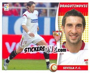 Sticker Dragutinovic - Liga Spagnola 2006-2007 n. 459 - Colecciones ESTE