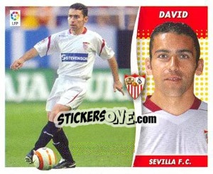 Sticker David - Liga Spagnola 2006-2007 - Colecciones ESTE