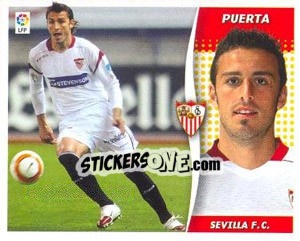 Cromo Puerta - Liga Spagnola 2006-2007 - Colecciones ESTE