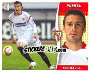 Sticker Jesus Navas - Liga Spagnola 2006-2007 - Colecciones ESTE