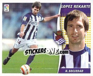 Cromo Lopez Rekarte - Liga Spagnola 2006-2007 - Colecciones ESTE