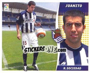 Cromo Juanito - Liga Spagnola 2006-2007 - Colecciones ESTE