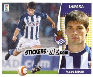 Cromo Labaka - Liga Spagnola 2006-2007 - Colecciones ESTE