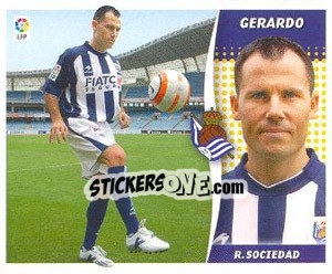 Sticker Gerardo - Liga Spagnola 2006-2007 n. 492 - Colecciones ESTE