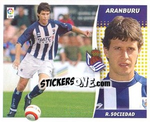 Cromo Aranburu - Liga Spagnola 2006-2007 - Colecciones ESTE