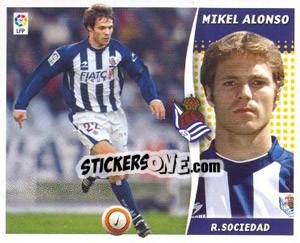 Sticker Mikel Alonso - Liga Spagnola 2006-2007 n. 496 - Colecciones ESTE