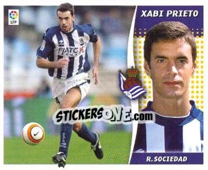 Sticker Xabi Prieto - Liga Spagnola 2006-2007 n. 499 - Colecciones ESTE