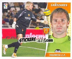 Sticker Cañizares - Liga Spagnola 2006-2007 n. 513 - Colecciones ESTE