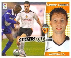 Sticker Curro Torres - Liga Spagnola 2006-2007 - Colecciones ESTE