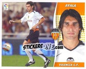 Cromo Ayala - Liga Spagnola 2006-2007 - Colecciones ESTE