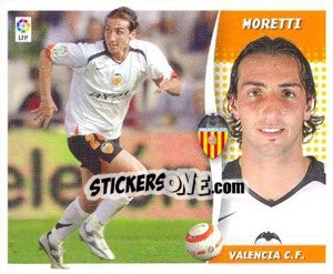 Sticker Moretti - Liga Spagnola 2006-2007 - Colecciones ESTE