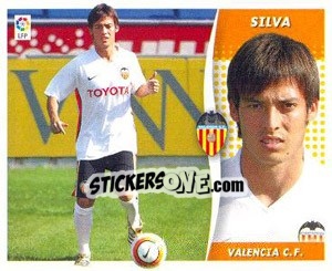 Sticker Silva - Liga Spagnola 2006-2007 n. 527 - Colecciones ESTE