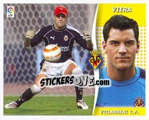 Cromo Viera - Liga Spagnola 2006-2007 - Colecciones ESTE